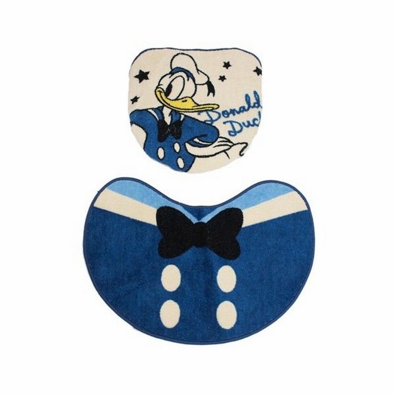 ドナルド トイレ 2点セット トイレフタカバー マット ペーパーホルダー トイレカバー キャラクター Disney ディズニー 代引不可 通販 Lineポイント最大0 5 Get Lineショッピング