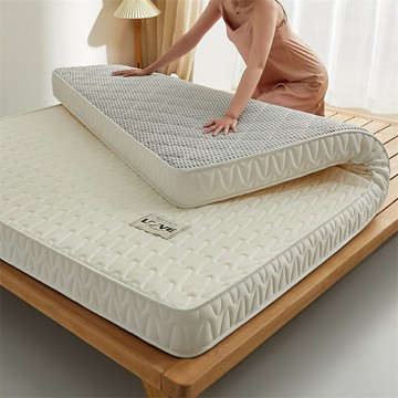 環保3e椰棕宿舍床墊乳膠椰棕床墊9cm席夢思硬護脊床墊可折疊棕墊鑫弘-家具衛浴 可打統編