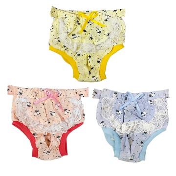 ayumi寵物精品 母犬生理褲蕾絲裙款