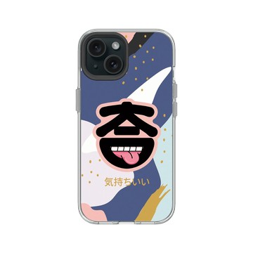 iPhone 15 Clear 透明 - KID - (気持ちがいい) 吐舌款