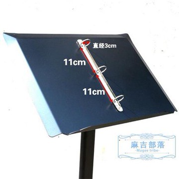 菜單展示架 菜譜質料展架商品廣告展示架立式指示牌翻頁酒店菜單宣傳冊展示架 樂活 交換禮物
