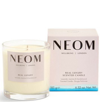 NEOM Real Luxury De-Stress Scented 1 Wick Candle