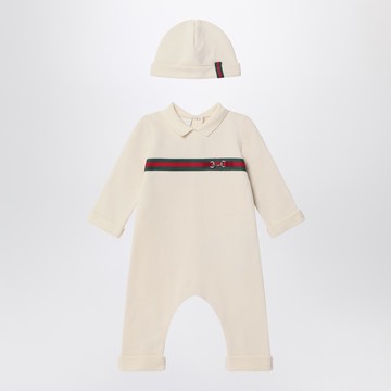 Two-piece ivory set with bit detail