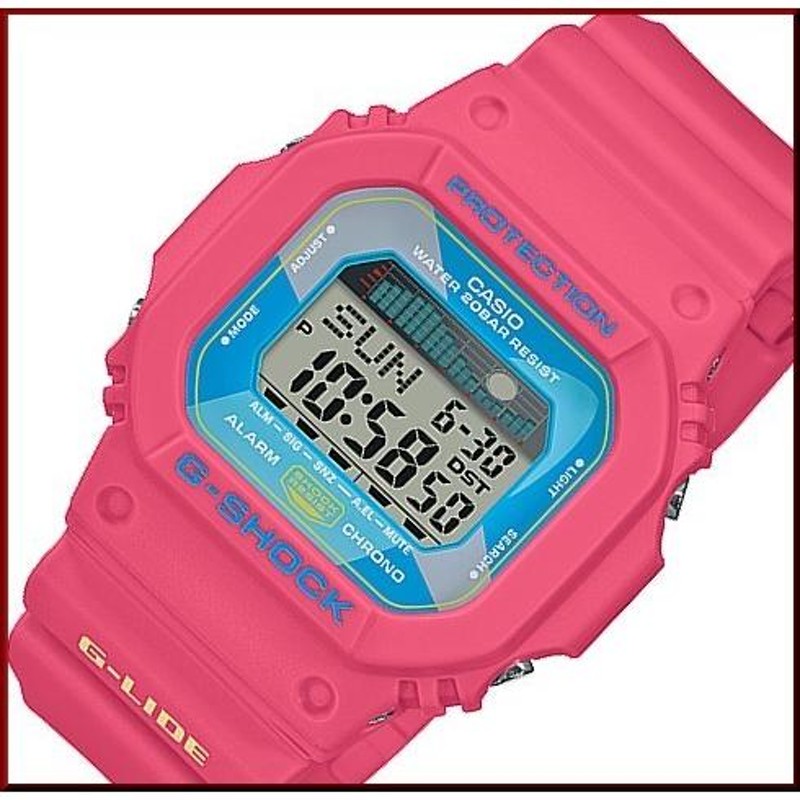 CASIO G-SHOCK カシオ Gショック G-LIDE 腕時計 ピンク 国内正規品 GLX