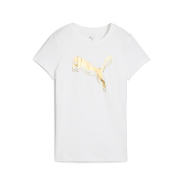 【PUMA】 基本系列ESS金銀跳豹短袖T恤(F)_女性_68499552__歐規｜官方直營