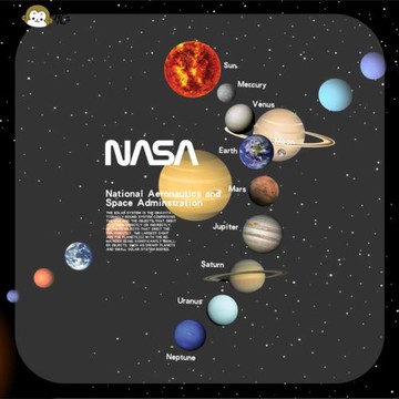 太陽系八大行星宇宙銀河系星系科普開衫衛衣男女兒童學生拉鏈外套