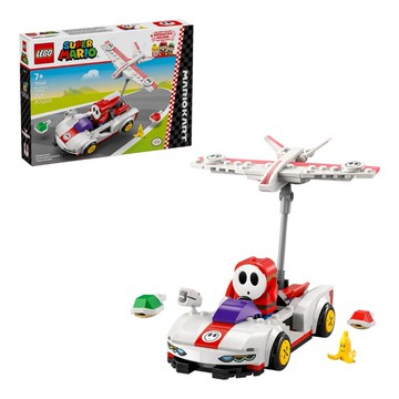 【LEGO 樂高】磚星球〡 72045 瑪莉歐系列 瑪利歐賽車™ - 嘿呵與Ｐ飛翼 Mario Kart™ – Shy Guy & P-Wing
