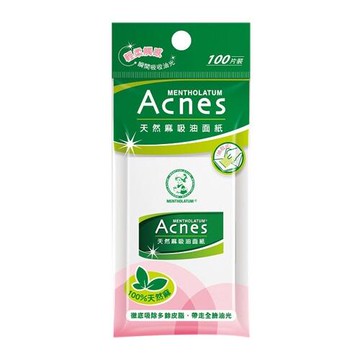 曼秀雷敦 Acnes吸油面紙-天然麻(100張)『Marc Jacobs旗艦店』D605553