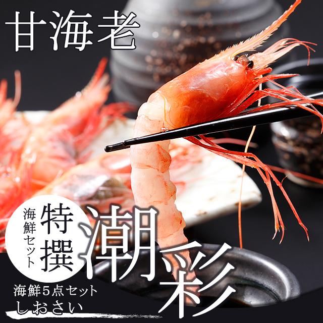 お歳暮 ギフト カニ 送料無料 特撰 海鮮セット 潮彩(しおさい)(5品セット)   御歳暮 冬ギフト 北海道 かにセット 盛り合わせ セット 毛蟹 海鮮