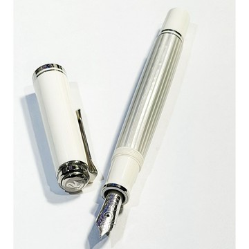 Pelikan Pelikan 百利金 新款 M405 銀白 14k鋼筆