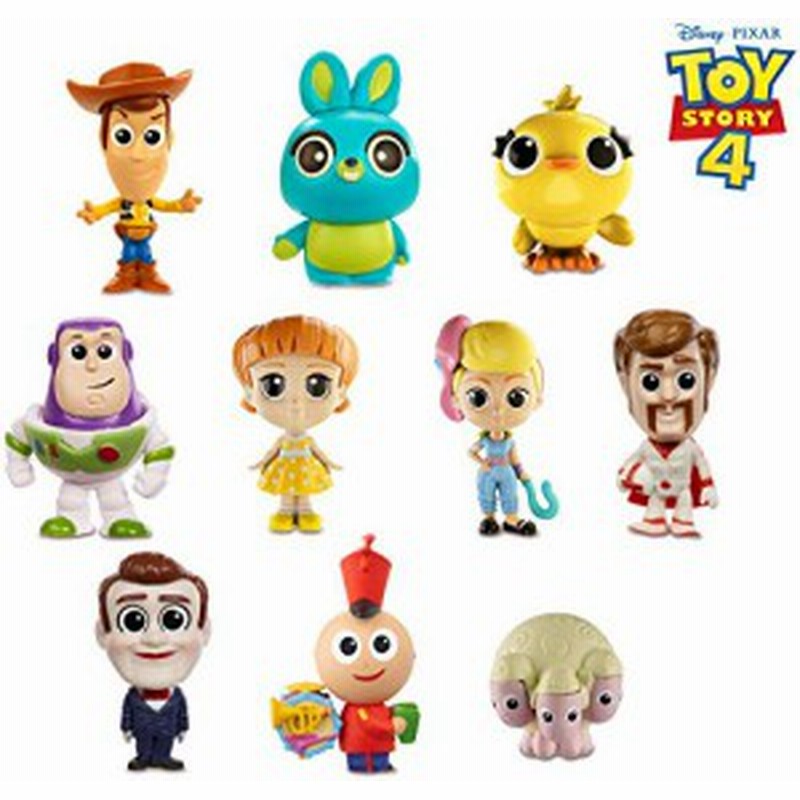 トイストーリー4 ミニキャラクター10個セット バズ ウッディ ディズニーピクサー Disney Pixar Toy Story 4 Minis Ultimate New Friends 通販 Lineポイント最大1 0 Get Lineショッピング