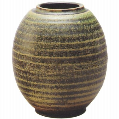 信楽焼 大型 花瓶 花生 楽天市場】信楽焼 花瓶 青 斑点 なつめ 7号 陶器 おしゃれ 花入