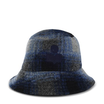 Isabel Marant - Navy Wool Blend Haley Bucket Hat
