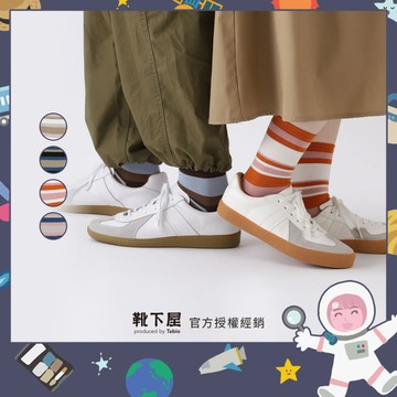 〔現貨在台/官方授權經銷〕Tabio 靴下屋〈不規則條紋中筒襪〉日本製襪子 休閒隨性 日系穿搭