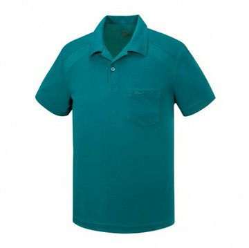 【【蘋果戶外】】山林 51P45 84 藍綠 男 透氣排汗上衣 有領排汗衣 polo衫 透氣超彈性涼爽吸濕快乾 春夏 Mountneer