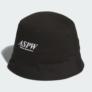 【ADIDAS】MH BUCKET HAT 休閒帽 男女 黑色-JF1204