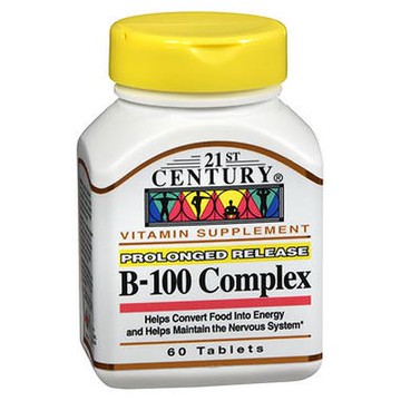 B100 Complex Prolonged Release 60 Tabs by 21st Century