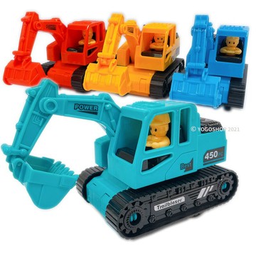 NILE小隊長 慣性挖土機 搖頭系列 8815/一個入(促60) 怪手 玩具-CF148857【APP滿額下單10%點數(單一帳號最高1500點)】8/31止