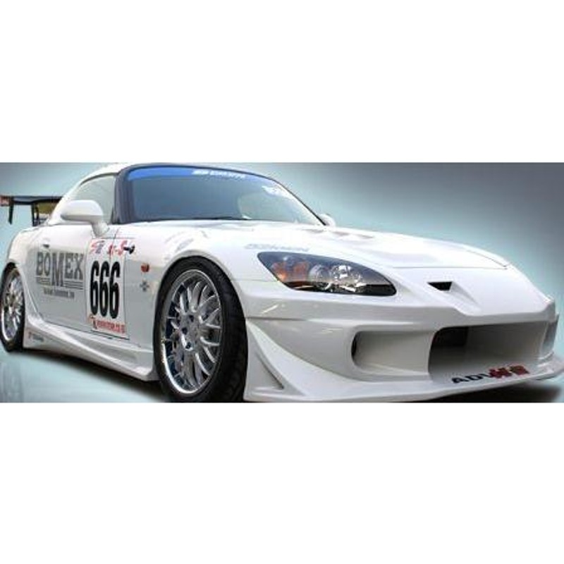 ボメックス S2000 AP1 2 リアバンパースポイラー 未塗装品/ゲルコート