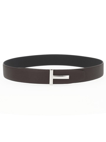 tom ford belt with buckle "t"