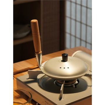 日本進口廚房直柄煎鍋帶蓋親子丼鍋家用蓋澆飯雞蛋飯迷你小鍋