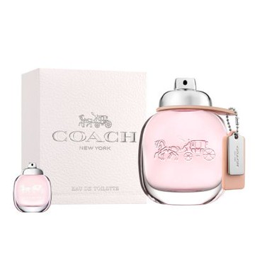 COACH 時尚經典女性淡香水50ml(贈隨機小香乙瓶)