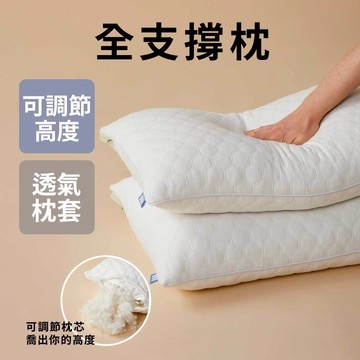 【青鳥家居】全支撐枕頭 (2入組)/多規格 枕頭 壓縮枕 好眠 3D (限宅配)
