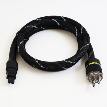 川木 OFC高純銅8字尾電源線【M50】發燒音響 8字 電源線 美標 8字