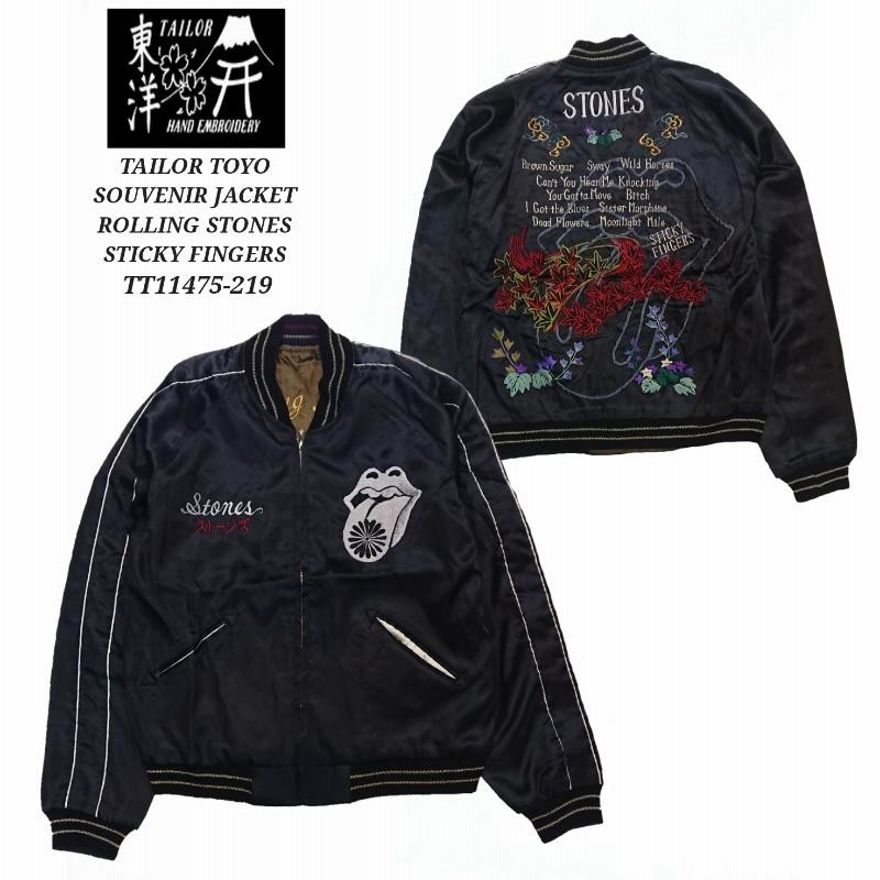 TAILOR TOYO テーラー東洋 SOUVENIR JACKET スカジャン ROLLING STONES