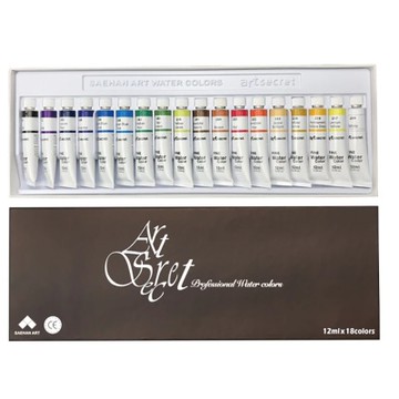 【Art Secret】藝術家 秘密 透明 水彩 12ml 18色 / 組 B021218B