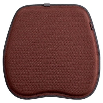 葉子小舖 蜂窩凝膠涼感椅墊 車用  咖啡色  47 x 47 x 3cm