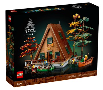 【LEGO 樂高】磚星球〡 21338 IDEAS A字形小屋 A-Frame Cabin