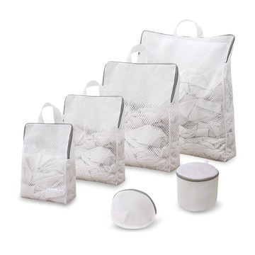 【好物良品】六入組_手提防變形護洗高密度洗衣網袋六入組