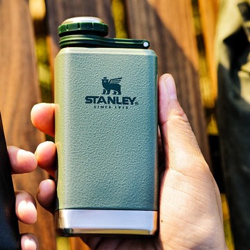 STANLEY/史丹利家用戶外迷你酒壺不銹鋼便攜式隨身白酒酒具酒瓶探險系列小酒壺
