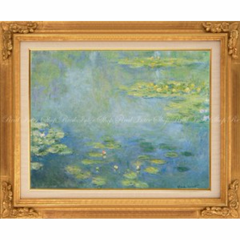 絵画風 壁紙ポスター クロード モネ 睡蓮 1906年 Water Lilies 大原美術館 額縁印刷 K Mon 013sgj1 710mm 585mm 通販 Lineポイント最大4 0 Get Lineショッピング