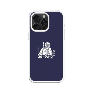 iPhone 15 Pro Max SolidX 白 - 迪士尼-星際大戰 Star Wars - 波巴費特-日文字系列