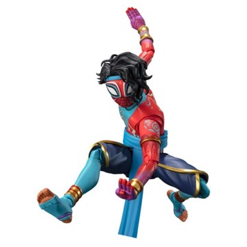 BANDAI S.H.F 蜘蛛人 穿越新宇宙 印度蜘蛛人 已塗裝可動完成品  1個