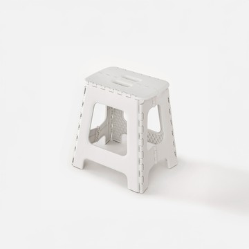 麥地奇止滑折合椅 39.2CM 奶油白