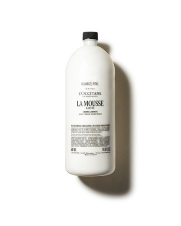 【L’OCCITANE 歐舒丹】乳油木保濕潔手沐浴乳補充包500ml