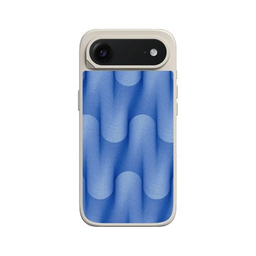 iPhone Air SolidX 貝殼灰 - Arnaud Pfeffer - 藍色紋路