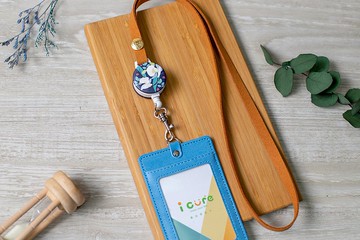 i 好戴 伸縮證件套組-綠野仙蹤系列 / 蘭花_ADN33