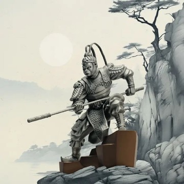 【預購】RS皇家雪蘭莪 西遊記 孫悟空 錫合金典藏雕像