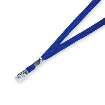 【100入】證件夾掛繩-藍色款 識別證 學生證 貴賓證 員工證 會員證 掛繩 鍊條 量大優惠