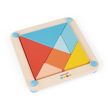 法國Janod - 小小STEAM系列-七巧板