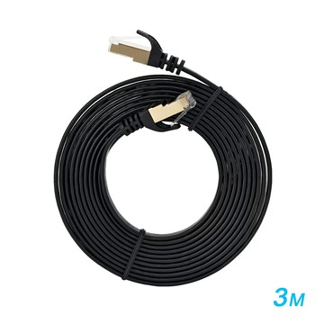 [RONEVER] Cat.7高速網路扁線 VAA7F-03 3M