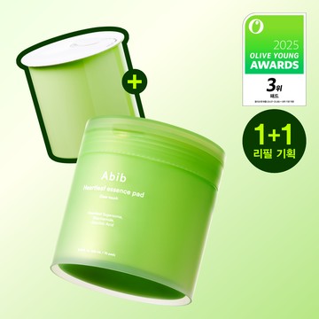 Abib Heartleaf Essence Pad Clear Touch 70P Refill Set