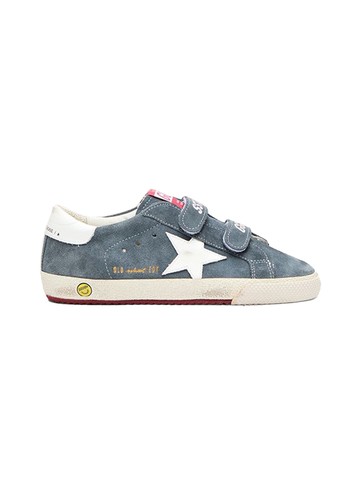 golden goose sneaker with logo