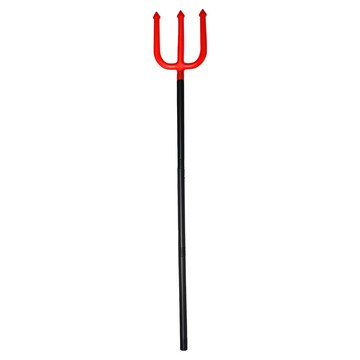 MODACore 摩達客 萬聖派對小惡魔大三叉 三節組裝 總長100cm 寬16cm 竿子長82cm  紅  1組