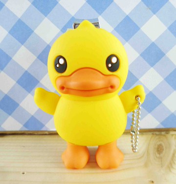 【震撼精品百貨】B.Duck 黃色小鴨 指甲剪-立體黃色小鴨造型 震撼日式精品百貨