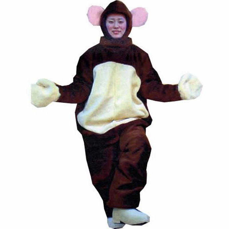 猿 着ぐるみ 顔出し 猿 さる コスプレ 衣装 おもしろコスプレ おもしろコスチューム 仮装 日本製 動物 通販 Lineポイント最大0 5 Get Lineショッピング